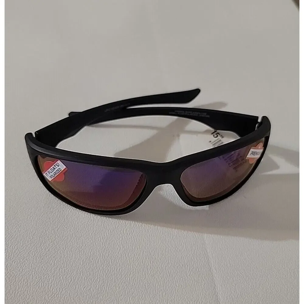Piranha It Floats! Polarized Mens Premium Wrap Sunglasses Style # 60142